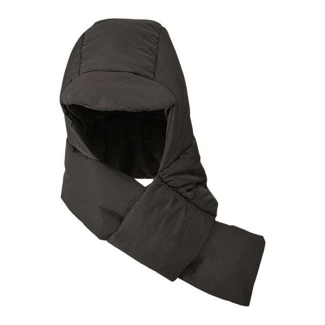 Winter Scarf for Men Cold Weather, Windproof Neck Gaiter & Pullover Hood with Ear Protection, Winter Hats for Women Cold Weather