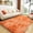 Tie-dye Orange, variant on Socofuz Fluffy Area Rugs for Living Room,4x6 Shag Rectangular Carpets for Bedroom Tie-dye Orange