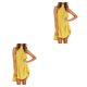 thumbnail image 4 of Minnieouse Vestido de tirantes Traje de verano con cuello halter Transpirable Exquisito Lavable Al aire libre Dulce regalo Estilo simple Vestidos Type9 NO9, 4 of 6