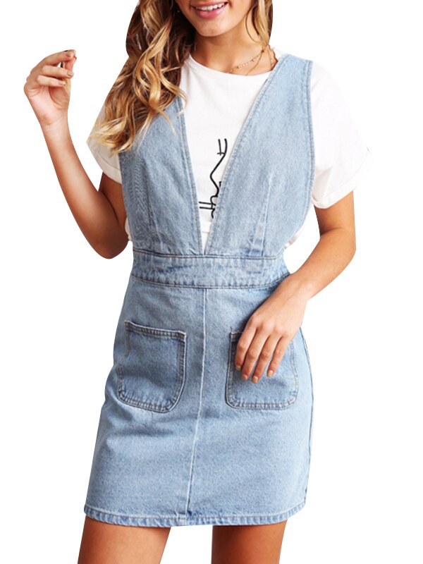 walmart denim dress