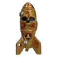 thumbnail image 1 of Adorno De Resina De Bomba De Calavera, Decoración De Esqueleto De Ojiva Nuclear De Simulación Pequeña Para Patio, Jardín, Hogar, Escritorio, Decoración De Halloween Vogacara HA026637-03, 1 of 7