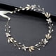 thumbnail image 1 of Diadema nupcial Brillar cristal dorado para mujer, 1 of 5