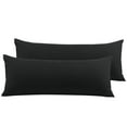 thumbnail image 1 of Unique Bargains Zippered Microfiber Body Pillowcases Pillowcase 2pcs, 1 of 9