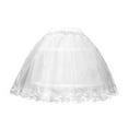 thumbnail image 1 of Falda de crinolina para niños, falda interior deslizante para boda, falda tutú de cintura elástica, enagua para disfraz de fiesta de cumpleaños, 1 of 8