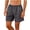 Gray, variant on KIHOUT Men's Solid Snap-Open Postoperative Shorts - Polyester, Elastic Waist, Fully Open Design for Recovery, Home and Daily Wear in Spring and Summer