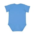 thumbnail image 2 of Rabbit Skins, Baby Soft Fine Jersey Short Sleeve Bodysuit, Tradewind, 24 Months, 2 of 3