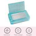 thumbnail image 4 of YAOMOBB Pencil Case for Pencils Transparent Stackable Pencil Box Large Capacity Bilayer Pencil Case Snap on Lid Desktop Organizer, 4 of 7