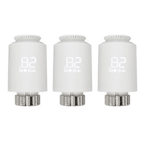 Tuya Zigbee Thermostatic Radiator Valves Intelligent Wireless Mobilephone App Control Home Heating Thermostat Temperature Controller Radiator Thermostat Compatible with Amazon Alexa Google Home