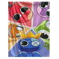 thumbnail image 1 of Exclusiva! Cobija Frazada Ultra Suave Rainbown Friends, 1 of 1
