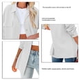 thumbnail image 2 of Women Blouse, Shirt Top Pure Colour Long Sleeve For Office ACTIVE Cocina, Decoración y Otros, 2 of 5