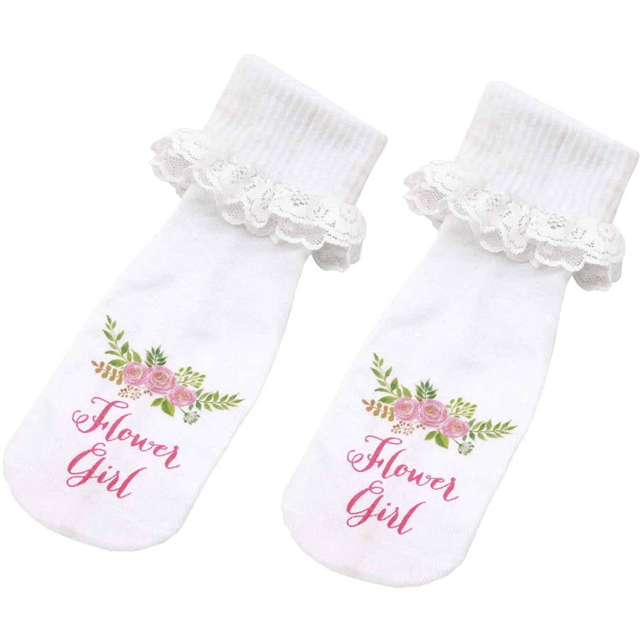 Lillian Rose Flower Girl Socks