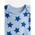 thumbnail image 2 of Wonder Nation Baby Boys' Graphic Cotton Bodysuit with Short Sleeves, Sizes 0M-24M, 2 of 3