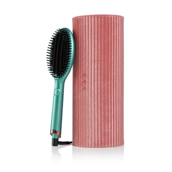 Set de regalo Smoothing Hot Brush ghd Alluring Jade