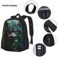 thumbnail image 3 of Fotbe Realistic Style Colorful Wolf A Set Escolar 3 en 1 para Niños - Mochila Duradera con Lonchera Aislante y Estuche para Lápices - Mochila Escolar para Niños y Niñas, 3 of 7