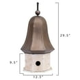 thumbnail image 4 of 3R Studios Decorative Metal Birdhouse, 4 of 6