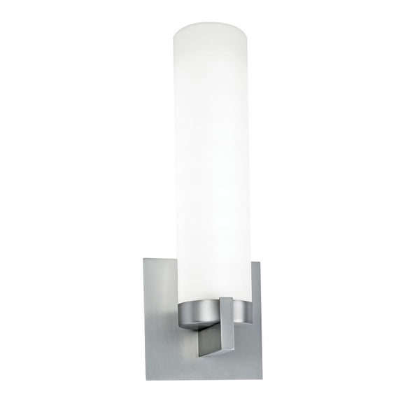 5345-BN-MO-Norwell Lighting-Newport - 13.25 Inch 6W 1 LED Wall Sconce-Brushed Nickel Finish