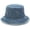 Blue, variant on CoCopeaunts Denim Bucket Hat Retro Ripped Frayed Brim Basin Hat Fashion Street Comfort Fisherman Hat Spring Summer UV Protection