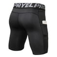 thumbnail image 6 of Men's Biker Shorts Cool Dry Athletic Compression Shorts,Workout Running Gym Spandex Baselayer Boxer Briefs with Phone Packet Tights for Biking Basketball Sports Underwear Shorts,Performance Yoga Pants, 6 of 7