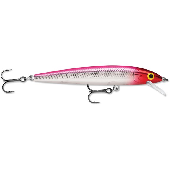 Rapala Fishing Lure HJ08PCL Husky Jerk 8 Pink Clown 3-1/8" 1/4 Oz.