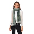 thumbnail image 2 of FORMRS Womens Scarf Winter Soft Long Big Warm Shawls Wrap Tassel Scarves, Mountains at Dawn, 2 of 9