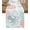 Coral powder turquoise white, variant on ERUNPONLY Blue Octopus Coastal Table Runner - 90 Inch Long Nautical Coral Starfish Cotton and Linen Blended Dress Scarves Farmhouse Table Runner for Kitchen Dining, Coffee Table, 13" x 90"