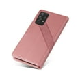 thumbnail image 4 of Samsung Galaxy A72 Wallet Case, Dteck Premium Shockproof PU Leather Stand Flip Cover Case Durable Credit Slots Retro Card Holder Folio CoverFor Samsung Galaxy A72 5G/4G,
Rosegold, 4 of 13