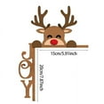 thumbnail image 3 of Christmas Door Topper, Cute Door Corner Decorations for Farmhouse Living Room Corner Christmas Indoor Outdoor Table Props Wall Window Decoration, 3 of 4