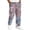 Sky Blue, variant on GrmtClth Men's Vintage Leaf Camo Cargo Pants Relaxed Wide Leg Drawstring Elastic Waist Multi Storage Pocket Trousers Army Green 3XL