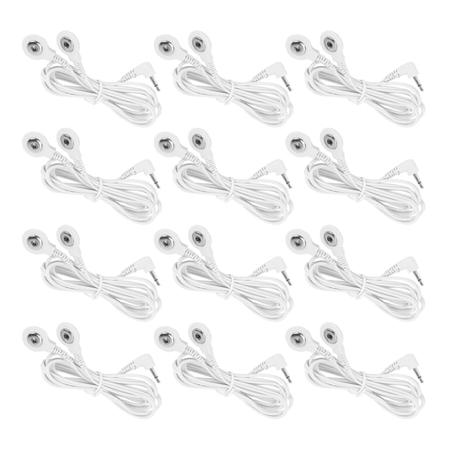 Cable de electrodo para máquina de masaje 12 piezas CC 2 5 mm BuyWeek