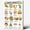 Framed, variant on Diabetic Breakfast Poster  Healthy eating poster suitable for schools, home kitchens, and nutritionists