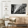 thumbnail image 5 of Elephant Stock Palms In Order Wall Art - Horizontal Canvas Wall Art - Living Room Wall Decor - Floral And Botanical Canvas - Black And Gray Decor By Susan Vizvary - 12" x 8", 5 of 8