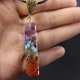 thumbnail image 4 of Collar de cristal curativo con energía espiritual para meditación de chakras para mujeres y hombres., 4 of 5