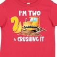 thumbnail image 4 of Inktastic I'm 2 and Crushing It Construction 2nd Birthday Boys or Girls Toddler T-Shirt, 4 of 5