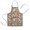 Beige Baseball Gear, variant on Blue Background Football Hot Air Balloons Pattern Kids Aprons for Girls and Boys,Adjustable Neck Strap Toddler Aprons for Kids Cooking Baking
