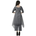 thumbnail image 4 of Moomaya Ensemble Kurti Asymétrique Imprimé pour Femme Grande Taille, Chanderi en Coton, 1 Unité, 4 of 6