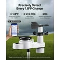 thumbnail image 5 of 5-in-1 Wi-Fi Weather Station with 7.5-Inch VA Display,Wireless Solar Powered Outdoor Sensor,Rain Gauge for Indoor/Outdoor Forecast, Wind Speed/Direction, Temperature, Humidity & Rainfall Monitoring, 5 of 11