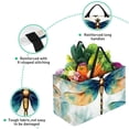 thumbnail image 3 of Dragonfly Large Capacity Reusable Laundry Bag – Foldable Oxford Cloth Shopping Bag, Cube Organizer, and Beach Bag, 3 of 7