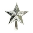 thumbnail image 2 of Silver Mini Christmas Tree Top,Hollow Pentagram Tree Ornament,Insert Christmas Tree Ornament,Christmas Tree Topper for Christmas Decoration or Home Decoration, 2 of 6