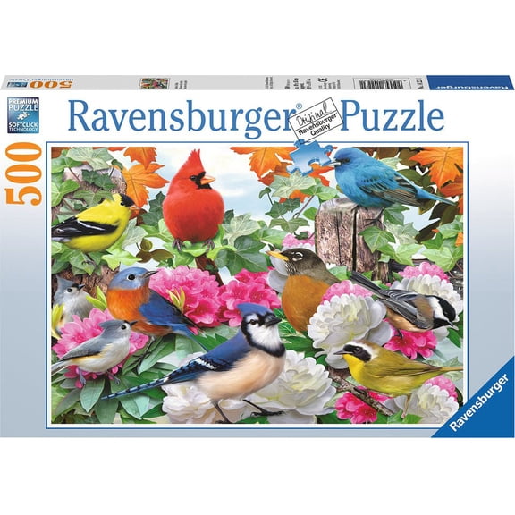 GARDEN BIRDS 500PC PUZZLE
