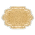 thumbnail image 6 of Home Weavers Allure Collection Bathroom Rug Cotton Tufted Bathroom Rug, Soft and Absorbent Bath Rugs, Non-Slip Bath Rug, Machine Wash Dry Bath Mats for Bathroom Floor- 17"x24" Bath Rug, Yellow, 6 of 9