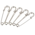 thumbnail image 1 of Unique Bargains Silver Tone Large Metal Safety Pins for Sewing (15 Pack), 1 of 5