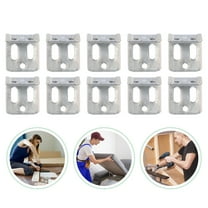 WHAMVOX 100pcs Sofa Spring Clip Thickened 5 Hole Sofa Cover Clip Buckle Furniture Accessories