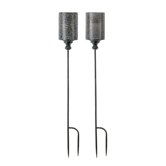 Home Decorative Garden Stake (Set of 4) 40"H Metal