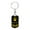 Dog Tag with Swivel Keychain (Gold), variant on Siberian Husky Dog Tag Keychain Stainless Steel Silver Tone or Gold Tone