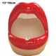thumbnail image 2 of Cenicero de cerámica con labios bonitos, soporte de Cenicero sin humo con personalidad creativa para la boca, 2 of 5