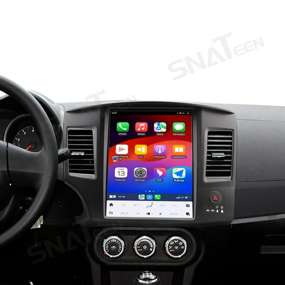 SNATEEN 12.1" Android 13 Car Stereo for Mitsubishi Lancer EX 2010-2015 Replacement DSP Radio with Wireless CarPlay/Android Auto,GPS Navigation,Fast Boot HD Multimedia Player