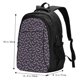 thumbnail image 5 of Balery Bat Purple Mochila con carga USB para hombre y mujer - Mochila impermeable y antirrobo para laptop con puerto USB para viajes, trabajo, 5 of 7