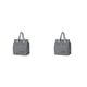 thumbnail image 4 of Kearding Bolsa de fiambrera portátil Bolsa de aislamiento de papel de aluminio Bolsas de enfriador de alimentos Fresh Keep Picnic Tote Gris 2piezas, 4 of 6