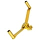 thumbnail image 3 of Palanca de cambios de doble cabezal, accesorios de repuesto universales, pedal de reposapiés de doble dirección Oro, 3 of 8