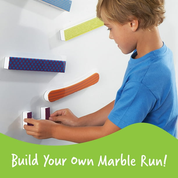 Learning Resources LER2821 Tumble Trax Magnetic Marble Run Toy Walmart